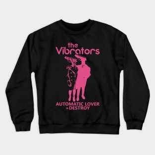 the vibrators band Poster Crewneck Sweatshirt